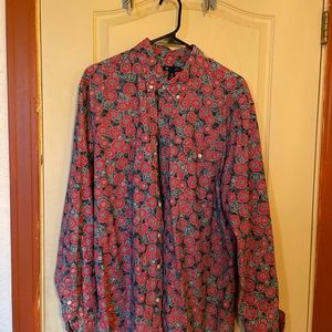 Gap Floral Button Down, Perfect Condition